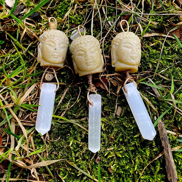 Wire Wrapped Third Eye Charm - Picture 6 of 6